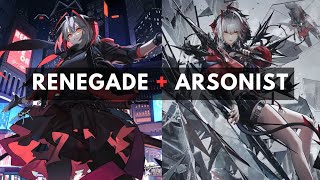 I try to mix W's themes [Renegade + Arsonist]