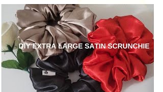 How to Make Extra Large Scrunchies: Easy DIY Tutorial for Oversized Hair Accessories