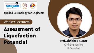 Lec 24: Assessment of Liquefaction Potential