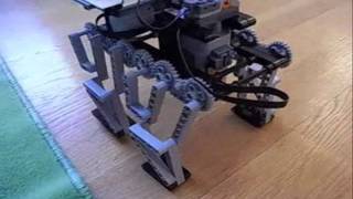 Lego Technic Variable Parallel Linkage 4 Legged Walking Robot 5