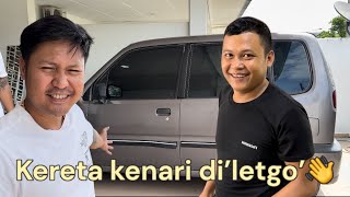 Jual kereta tak sampai 24jam😇