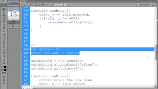 Flash Catching Game 7 - Game Score and Collision Detection