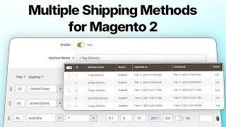 Magento 2 Multi Shipping Extension | Custom Shipping Rules Made Easy