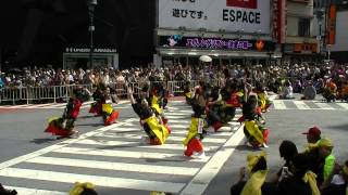 2014渋谷・鹿児島おはら祭9鹿児島・ヤング踊り連（若者の踊り）TOKYOおはら