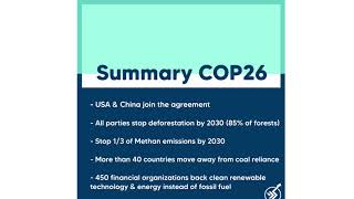 Summary COP26