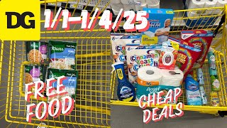 DG Couponing - 1/1-1/4/25 - Free Food \u0026 Cheap Deals