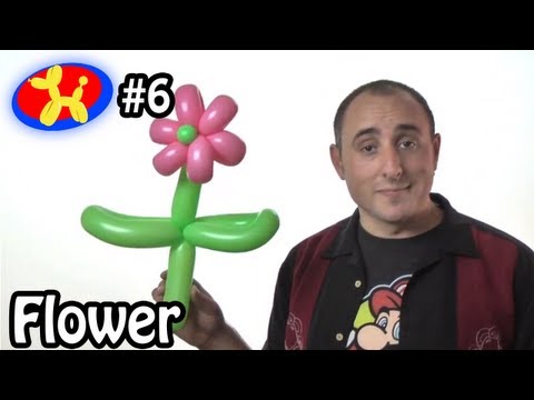Two Balloon Flower - Balloon Animal Lessons #6 ( globoflexia ) Two Balloon Flower - Balloon Animal Lessons #6 ( globoflexia )