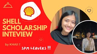 Shell scholarship interview (experience + Tips )