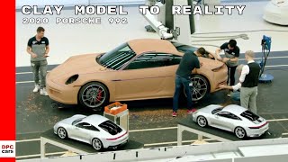 2020 Porsche 911 991 Clay Model To Reality