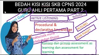 soal SKB CPNS Guru 2024 sesuai kisi kisi part 3