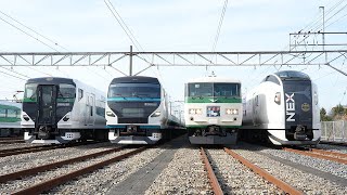 鎌倉車両センターから東大宮センターへ E259 系で行く新旧踊り子撮影ツアー　東大宮センターの様子