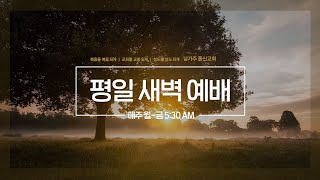 02282025 | 남가주 동신교회 | 평일 새벽 예배 | 욥기 32:6-14