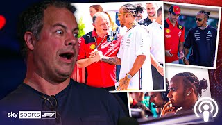 Could Hamilton REALLY drive for Ferrari? 🔴 | Sky Sports F1 Podcast