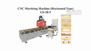 GS-28-5  CNC Mortising machine/CNC mortiser machine