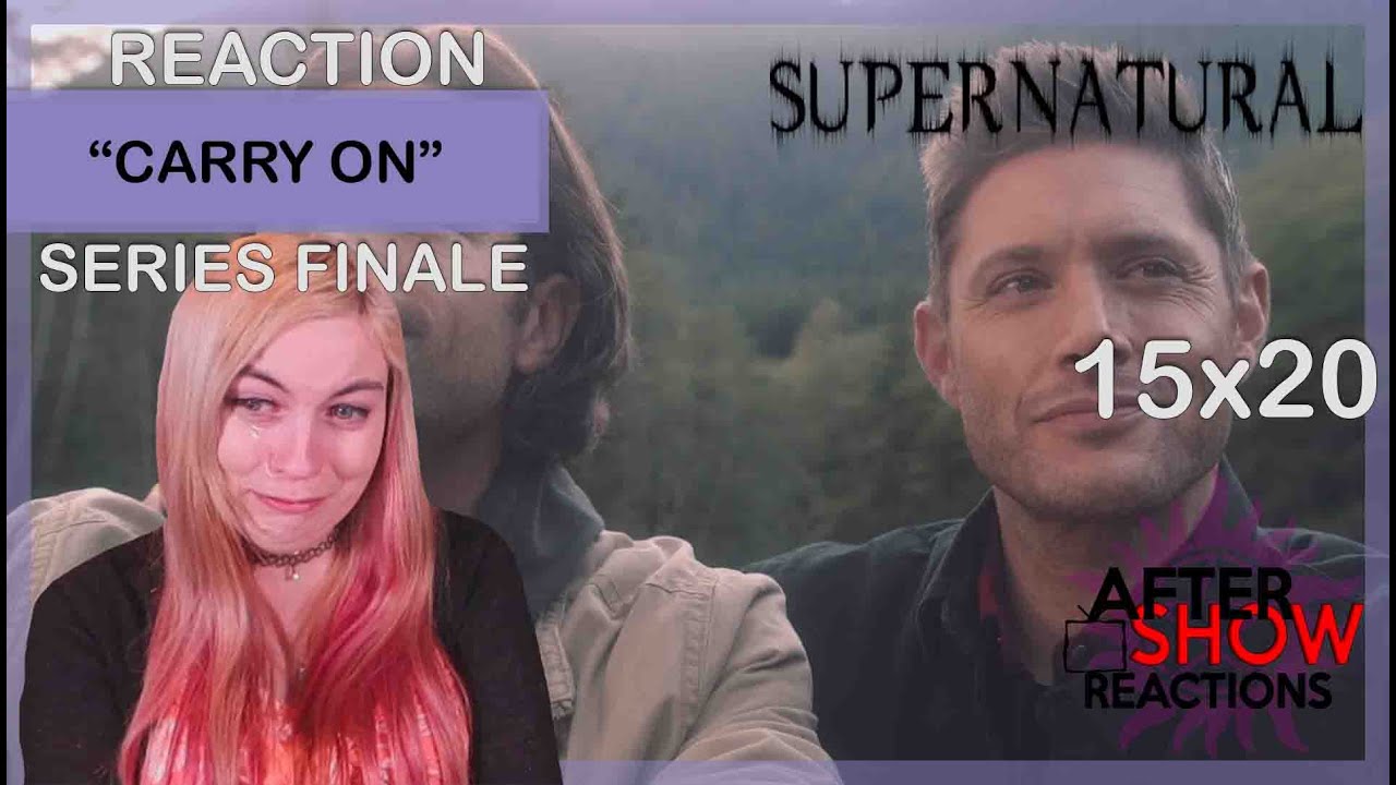 Supernatural 15x20 - "Carry On" Reaction (Series Finale) - YouTube