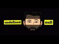 undefined vs null || java script interview questions