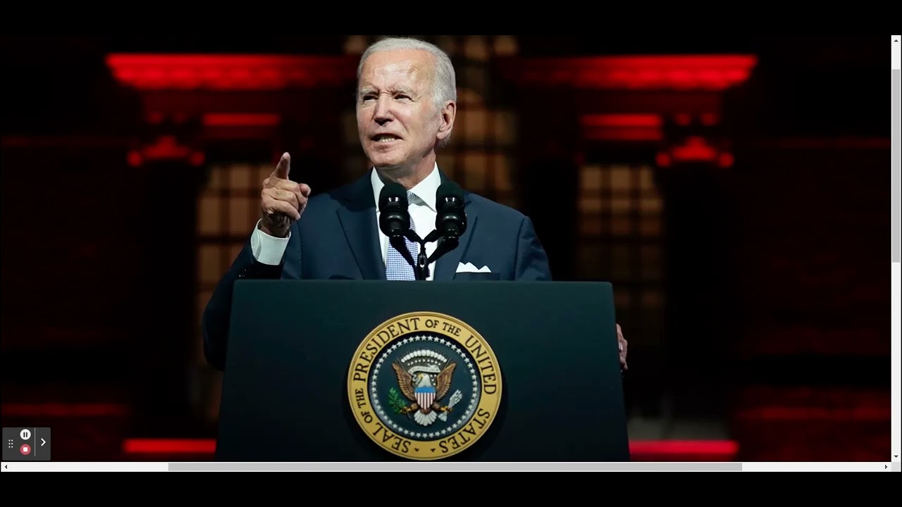 Biden's Recent Speech Angered Trump Supporters - YouTube