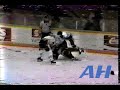 OHL Jan. 24, 1988 Shawn Antoski,NB v Tony Joseph,OSH x2 Clips North Bay Centennials Oshawa Generals