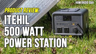 Off Grid Power with the New ITEHIL 500 watt solar generator #HamradioQA