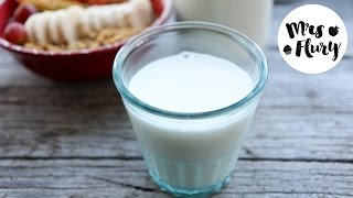 Mandelmilch selber machen, DIY Milchalternative