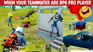 WHEN YOUR TEAMMATES RPG PRO PLAYER COMEDY|pubg lite video online gameplay MOMENTS BY CARTOON FREAK