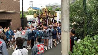 北野神社の祭り, 馬込, 大田区, 東京 9月 15日 2019年