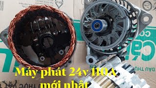 Hàng lại về máy phát kubota và ít e mitsubithi 24v 110A  mới nhật cho ae chế cháo lh 0942262202 zalo