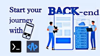 start backend development using your mobile | install termus | nodejs |