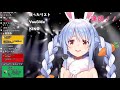 every pekora celebrate her subs milestone 400k to 1m 【eng sub】【hololive】