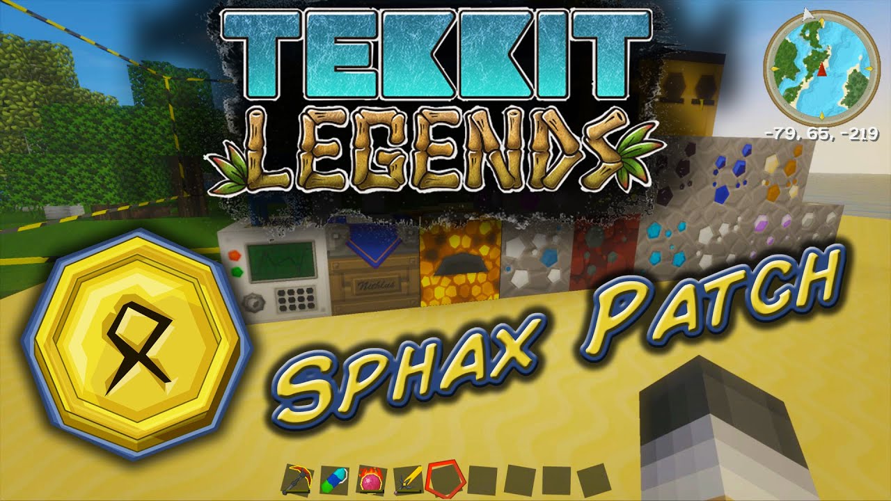 1-7 Sphax Texture Pack Tekkit Legends - Worthlop