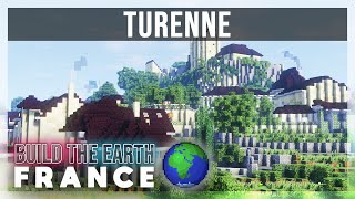 Build The Earth 1:1 - BTE France 48HㅣTurenne Timelapse