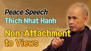 Non-Attachment to Views [Thich Nhat Hanh peace Speech6]