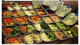 How I MEAL PREP my food recipes