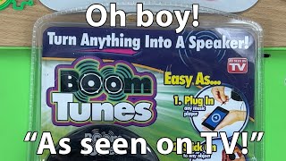 Turn "Anything" into a "Speaker". (Boom Tunes)