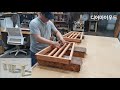 오크 테이블 제작과정 create a red oak table 디어마이우드