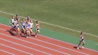 20221014全九州高校新人 女子1500m予選2組