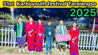 51st  Karbi youth festival Taralangso and perform mech kachari culture troop Taralangso Diphu