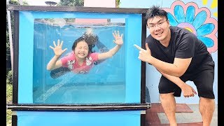 Dunk Tank Game with Bug's Family