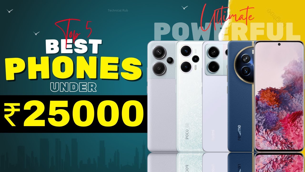 Best Mobile Under 25000 In India 2024 | Top 5 Best Smartphone Under ...