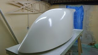 Making a large composite mold of complex shape. Part 3: Finishing the plug.