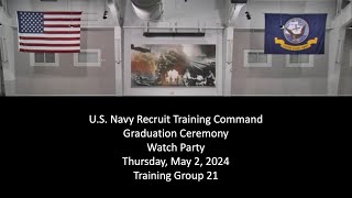 US Navy:  RTC Graduation Watch Party, May 2, 2024
