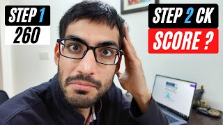 USMLE Step 2 CK Massive Score Reveal ! (Did not Expect this)