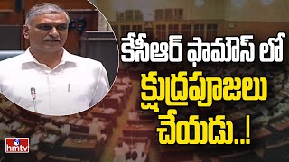 కేసీఆర్ ఫామౌస్ లో క్షుద్రపూజలు చేయడు..! | Harish Rao Shocking Comments | hmtv