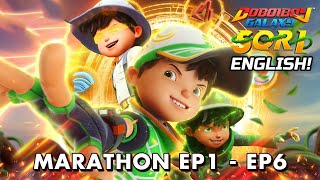 BoBoiBoy Galaxy SORI English Dub MARATHON | EP1-6 FULL HD