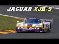 2x 1988 Jaguar XJR-9 - V12 fly-by's (Spa 2018)