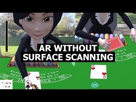 AR Game Design: No Surface Scan in InnoVegas AR BlackJack – Ease of Use