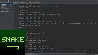 Speed Coding Timelapse: Snake Game in Python