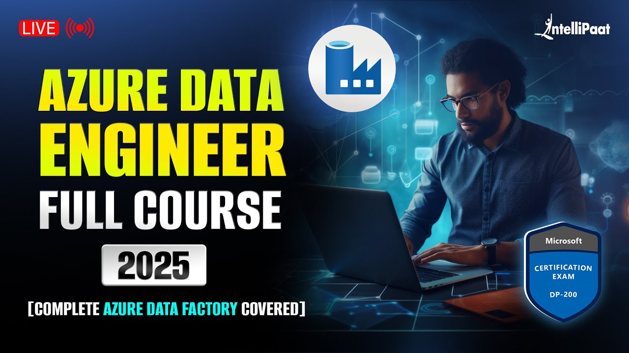 Azure Data Engineer Full Course 2025 Azure Data Factory Tutorial For