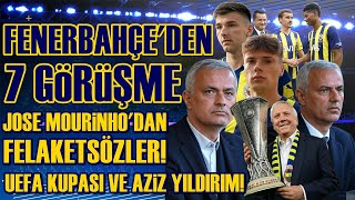 SONDAKİKA Fenerbahçe'den 7 Transfer Atağı! Jose Mourinho'dan Flaş Sözler! 2024 Yılının Bitişi...