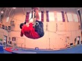 Backward Roll on Rings Progression